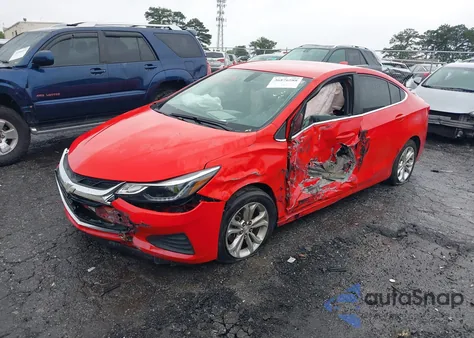 2019 Chevrolet Cruze Lt from USA, damaged, VIN 1G1BE5SM9K7119322